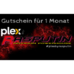 Gutschein 1 Monat plex by...