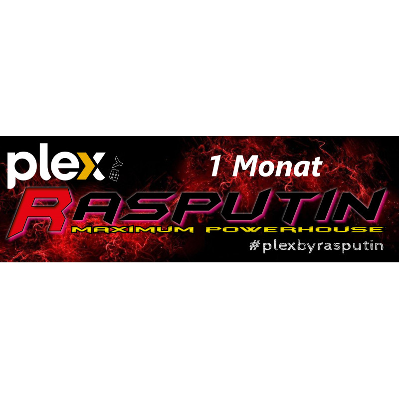 plex by Rasputin - 1 Monat